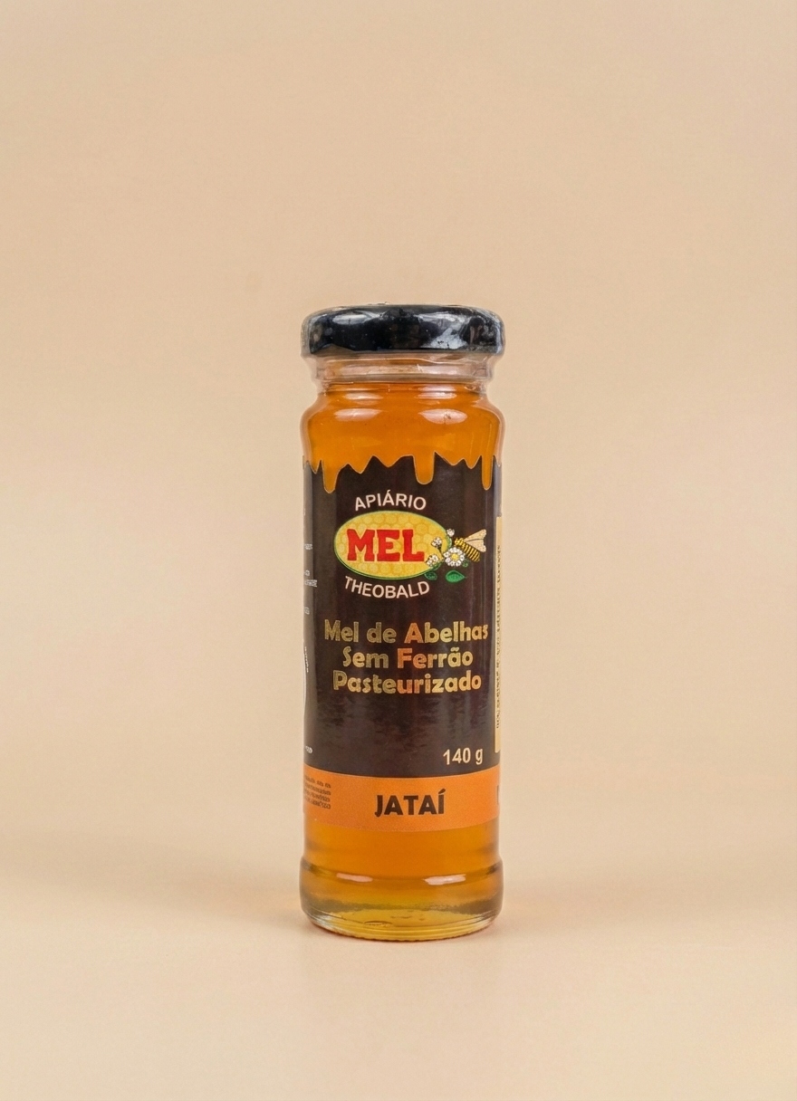 Mel de Abelha sem ferrão Pasteurizado - Jataí [140g]