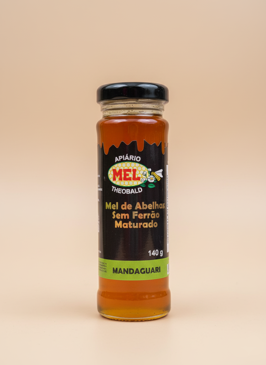 Mel de Abelha sem ferrão Maturado - Mandaguari [140g]