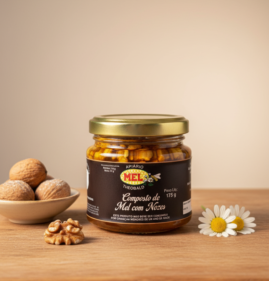 Mel com Nozes 175g