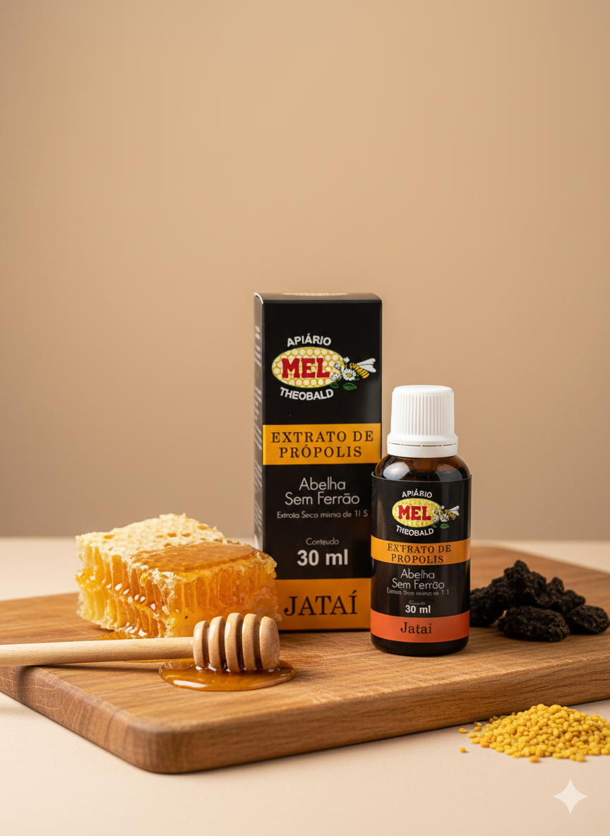 Extrato de Própolis - Jataí 30ml [Abelha Sem Ferrão]