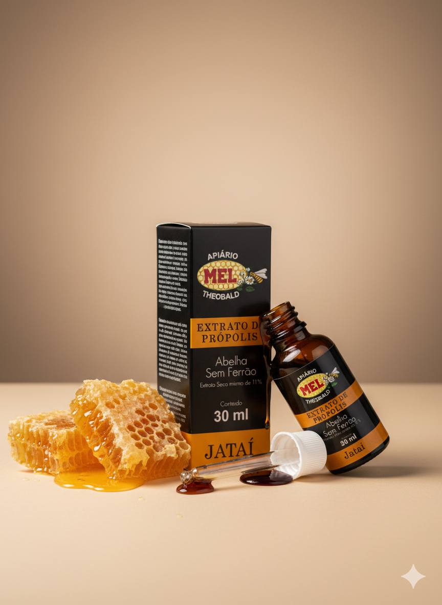 Extrato de Própolis - Jataí 30ml [Abelha Sem Ferrão]
