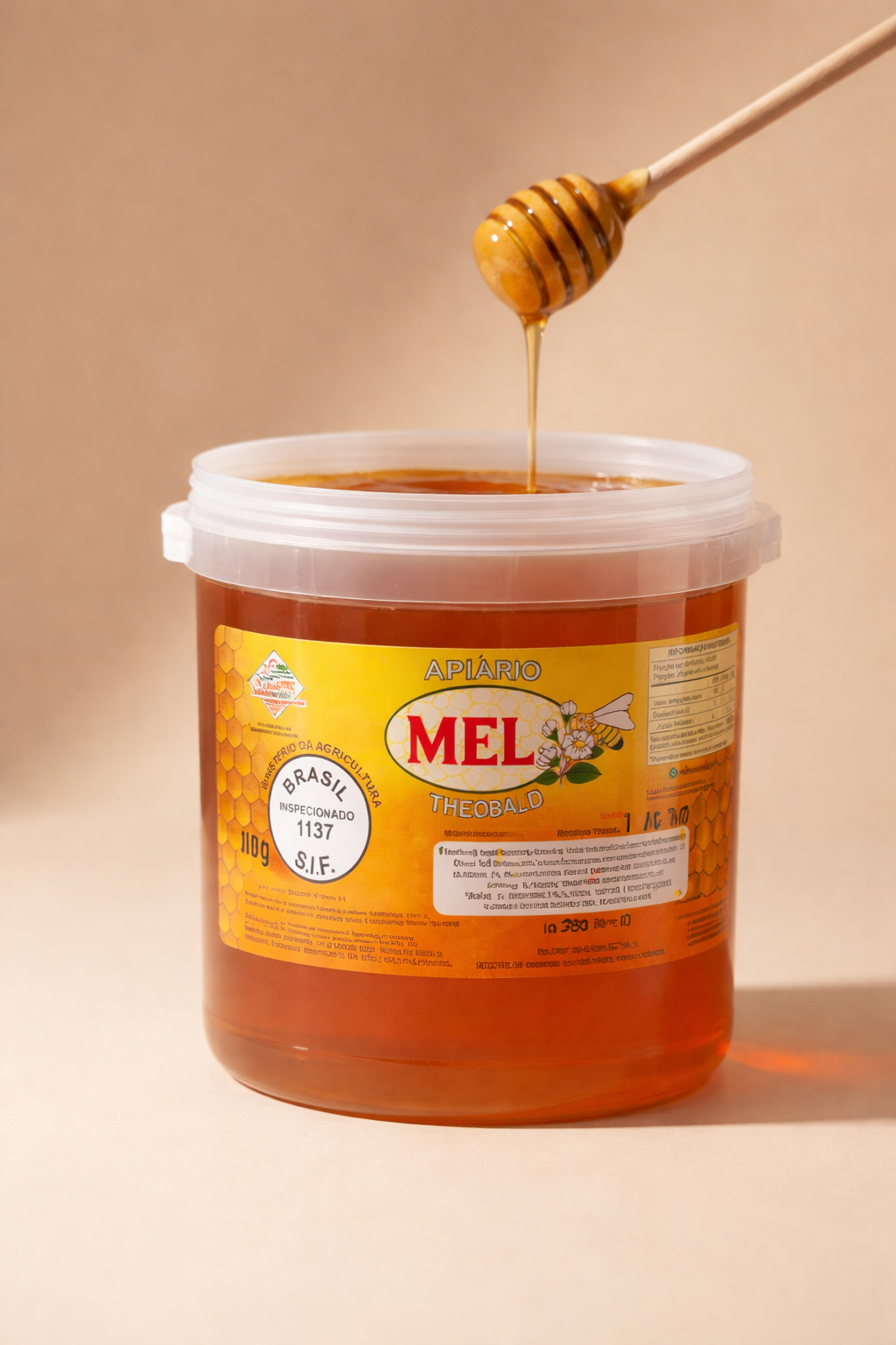 Balde de Mel Puro Artesanal - 5kg
