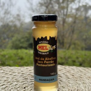 Mel Abelha sem Ferrão Mandaçaia Maturado 140g Embalagem de vidro - 1un