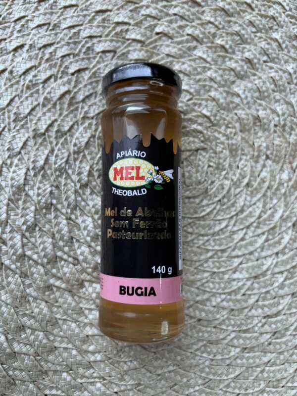 Mel Abelha sem Ferrão Bugia Pasteurizado 140g Embalagem de vidro - 1un